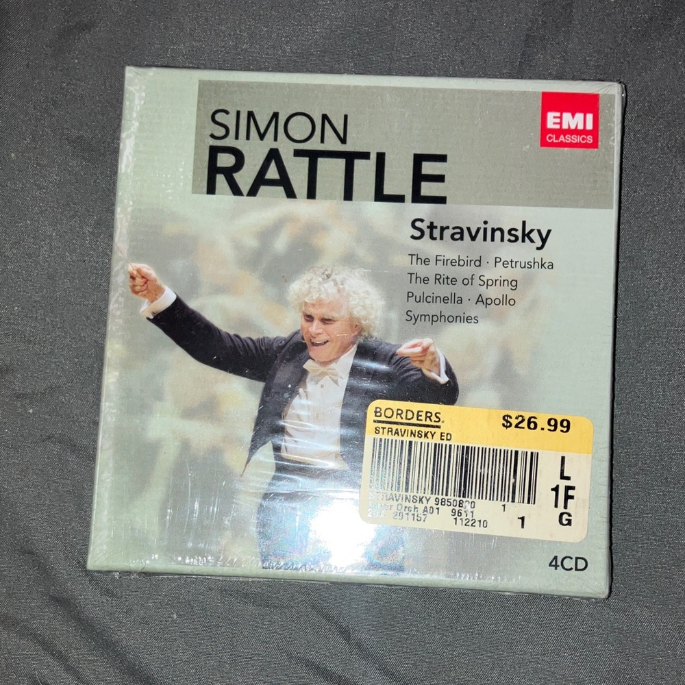 Stravinsky 4CD Set - New, unopened
